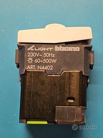 Dimmer BTicino con deviatore