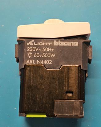 Dimmer BTicino con deviatore