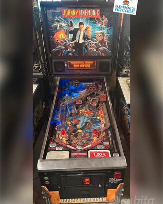 Flipper  pinball Johnny Mnemonic