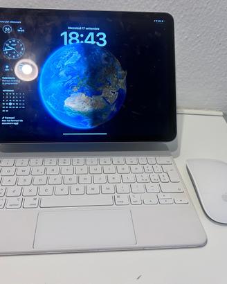 Magic keyboard tastiera per i pad+ hundor mouse