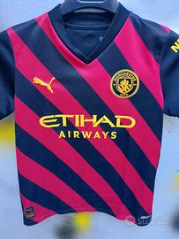 maglia da calcio puma Manchester city tg 9/10 anni