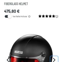 Casco SPARCO omologato slalom salita challenge