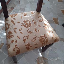 sedia da scrivania in legno