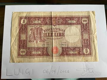 1000 lire 14 agosto 1947