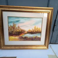 Acquerello originale V.Adragna – “Paesaggio"