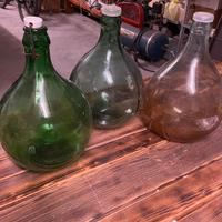 Damigiane di vetro da vino o multiuso