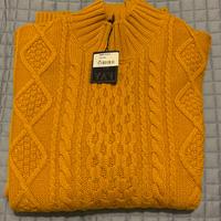 Maglione Fay taglia 50 giallo ocra M