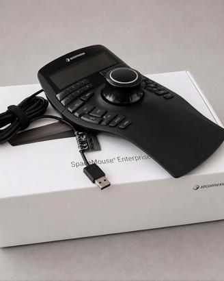3Dconnexion SpaceMouse Enterprise USB come nuovo