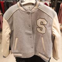 giubbotto stile college bimba 