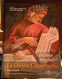 La divina commedia, testo integrale più parafrasi