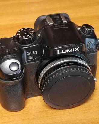 Panasonic Lumix GH4+Speed Booster EF Kit Cinema 4K