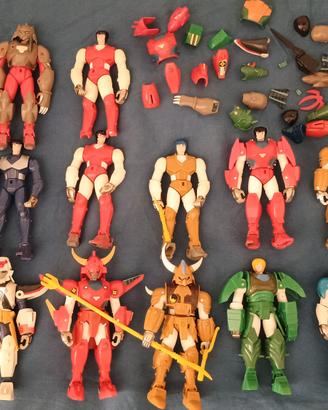 Lotto i 5 samurai gig takara anni 80 roninwarriors