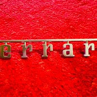 FERRARI SCRITTA -STEMMA ORIGINALE “F40”