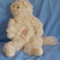 Gatto pelusce color crema Sigikid