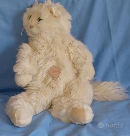 Gatto pelusce color crema Sigikid