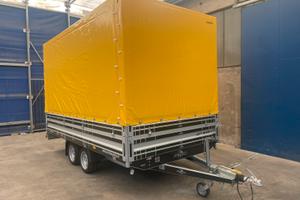 Rimorchio leggero 2 t pieno carico