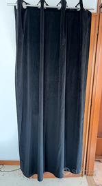 Tende nere con anelli 140x210 + bastoni e attacchi