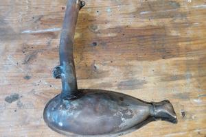 Marmitta Vespa faro basso sogliola