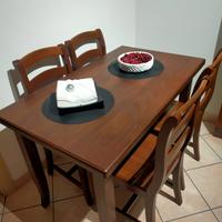 Tavolo da pranzo + 4 sedie