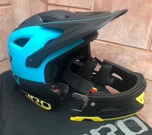 Casco MTB Downhill GIRO nuovo mentoniera removibil