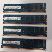 Ram DDR3 SK-Hynix banchi 4x4GB totale 16GB