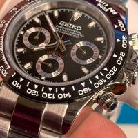 Seikomod Daytona black