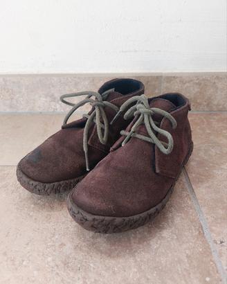 Polacchini in pelle scamosciata bimbo n°28 Superga