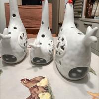Galli e gallina arredo 