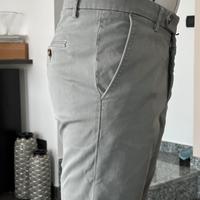 Pantaloni uomo chino Lirecento grigio 46