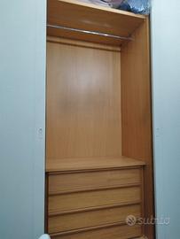 Armadio ante scorrevoli azzurro