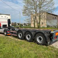 Semirimorchio portacontainer Broshuis-Lintrailers