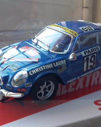 Slot car scalextric scx Renault Alpine A110 Nuova
