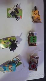 Sorprese Kinder Joy Minecraft Lotto 6 pezzi