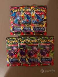 Bustine di espansione Pokemon fiamme spettrali ita