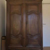 Armadio francese stile Luigi XV primi ’900 in noce