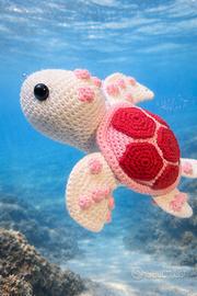 Tartaruga amigurumi fatta a mano 🧶
