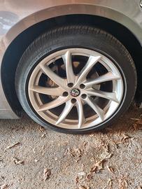 Cerchi in lega 18" Originali Alfa Romeo + Gomme Pi