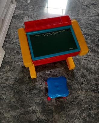 scrivania chicco con sgabello
