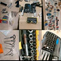 set attrezzi e minuteria