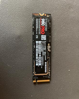 Samsung 980 pro M2 2TB
