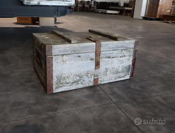 BAULE MILITARE CASSA CROCE ROSSA
