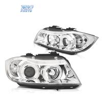 FARI BMW E90 E91 05-08 OCCHI ANGEL CCFL FONDO CROM