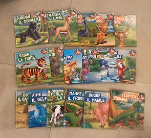 Collezione libri gli animali del mio zoo