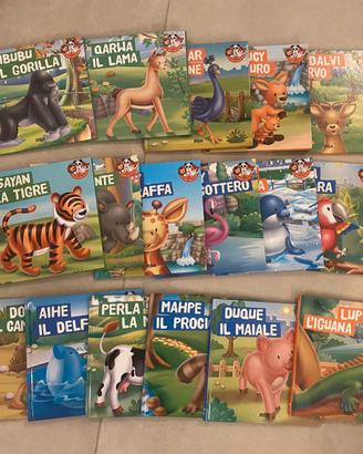 Collezione libri gli animali del mio zoo