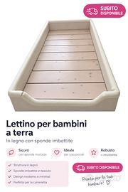 Lettino montessori 120*60