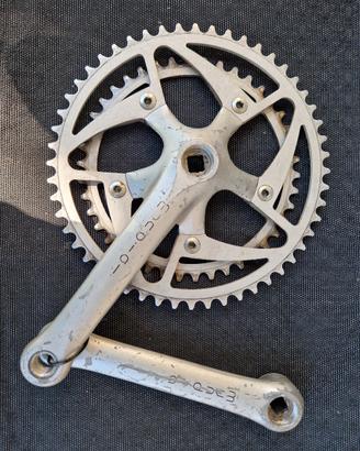guarnitura bici corsa vintage ofmega mundial 