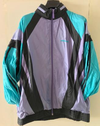 Giacca Adidas stile 80s vintage D5 F174 felpa tagl