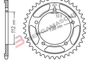 Corona jt Honda Hornet 600 98 - 07