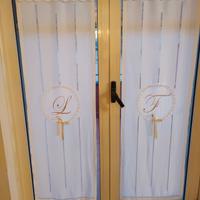 bellissime tende puro lino fatte a mano