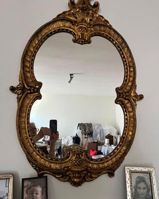 Specchio antico in Legno